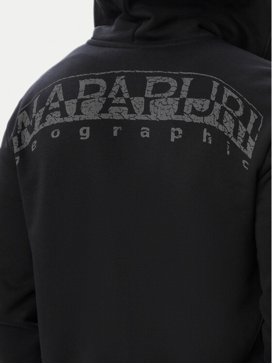 Napapijri Napapijri Sweatshirt Yourte NP0A8AHE Schwarz Relaxed Fit