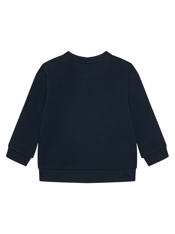 Tommy Hilfiger Tommy Hilfiger Trenerka Monotype KN0KN02162 Plava Wide Leg