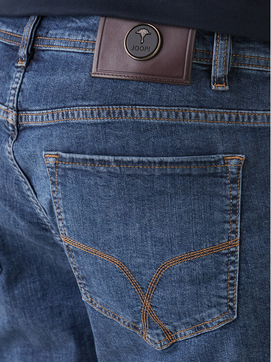 JOOP! JOOP! Džínsové šortky Fort 30102825 Modrá Regular Fit