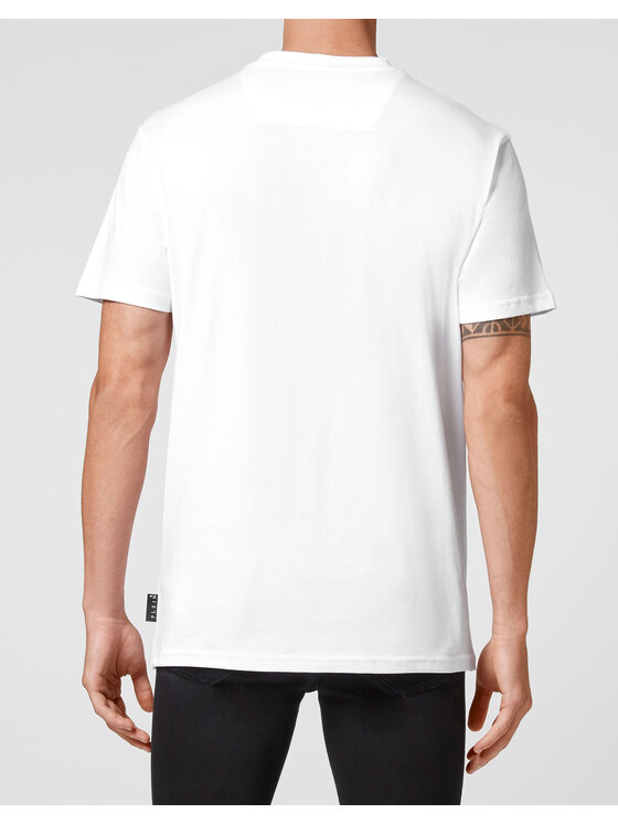 PHILIPP PLEIN PHILIPP PLEIN T-Shirt 99 Bílá Regular Fit