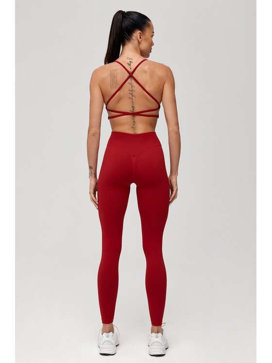 ROUGH RADICAL ROUGH RADICAL Leggings SEAMLESS GLOW LONG Bordeaux Slim Fit