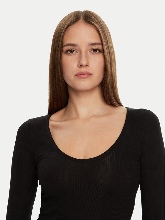 Brave Soul Brave Soul Haljina za svaki dan LDRJ-624HOLLY Crna Regular Fit