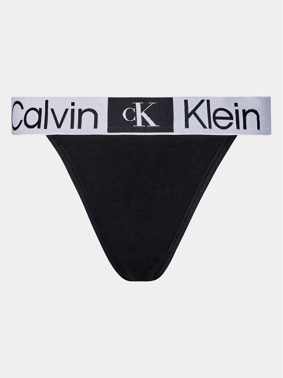 Calvin Klein Underwear Calvin Klein Underwear Kalhotky string 000QF7721E Černá