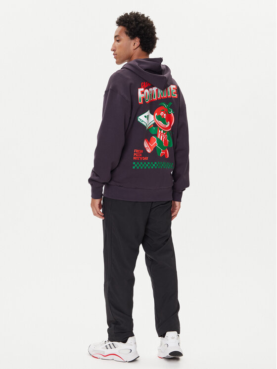 adidas adidas Majica dugih rukava Fortnite JV7961 Ljubičasta Loose Fit