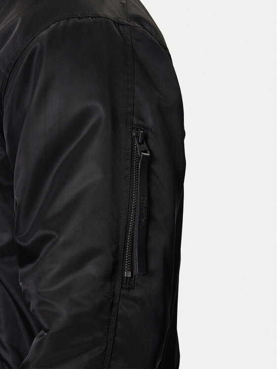 Calvin Klein Jeans Calvin Klein Jeans Bomber striukė LV04RC526G Juoda Regular Fit
