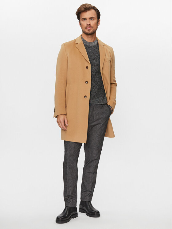 BOSS Boss Svetr Marameo 50500662 Černá Regular Fit