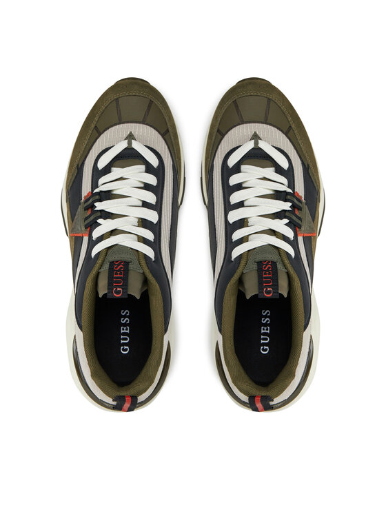 Guess Guess Sneakersy FMJVALELL12 Zielony