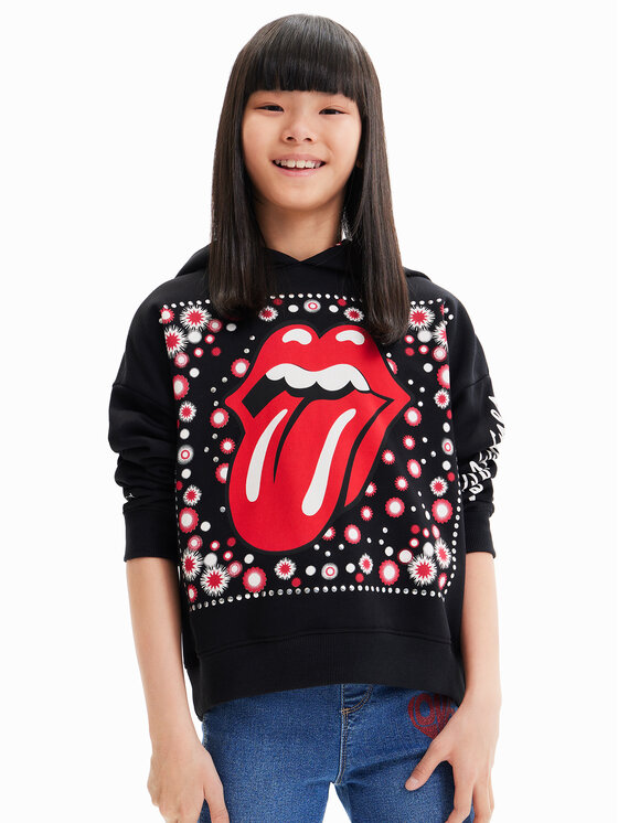 Desigual Mikina 23WGSK08 Čierna Regular Fit