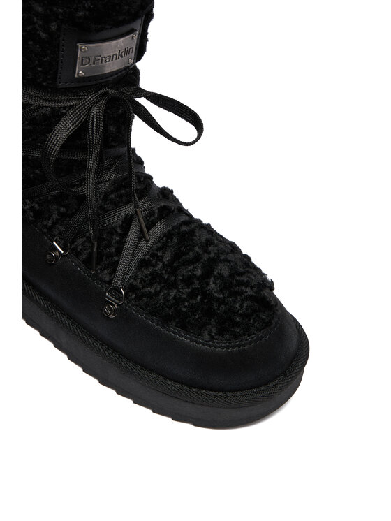 D.Franklin D.Franklin Stivali da neve DFSH370004 Nero