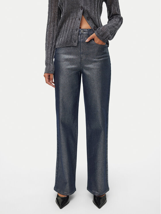 Vero Moda Vero Moda Jeansy Tessa 10318392 Modrá Wide Leg