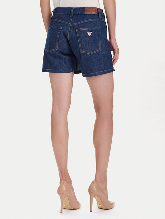 Guess Jeans Guess Jeans Džínová sukně W5BD96 D002A Tmavomodrá Regular Fit