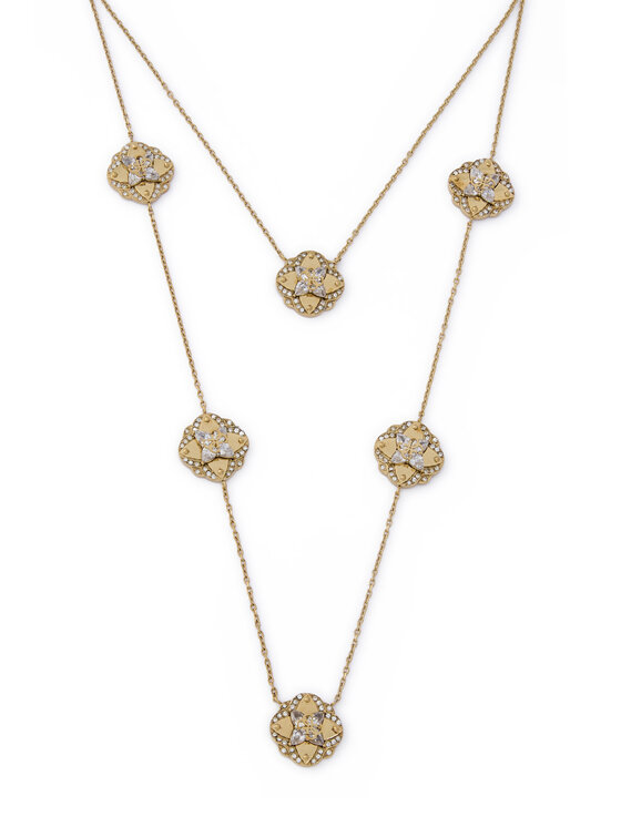 Guess Guess Naszyjnik JUBN05 500JW Złoty