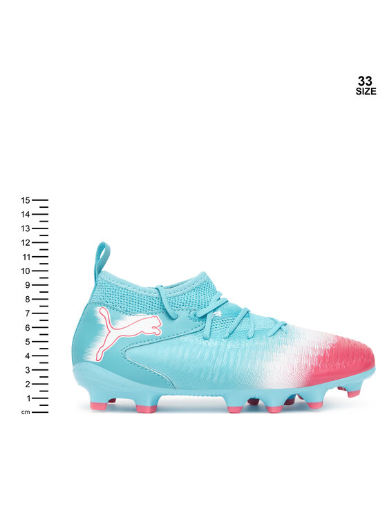 Puma Puma Boty na fotball Future 8 Match Re-Charge Fg/Ag Jr 108762 01 Světle modrá