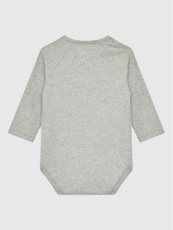 United Colors Of Benetton United Colors Of Benetton Детско боди 3ATNAB007 Сив Regular Fit