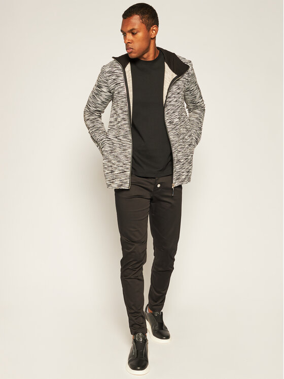 Pantaloni di tessuto Universe 3 Nero Slim Fit