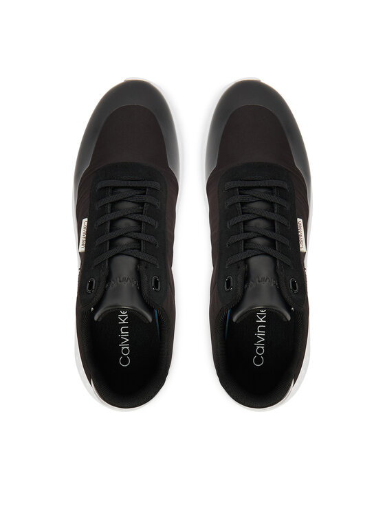 Calvin Klein Calvin Klein Sneakers Eva Runner Lace Up Mat Mix YW0YW02016 Negru