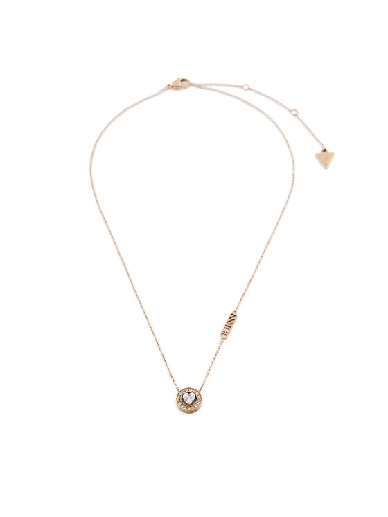 Guess Guess Schmuckset Halskette und Ohrringe JUBS04 694JW Goldfarben