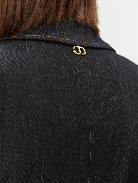 TWINSET TWINSET Sakoi 232TP2390 Tamnoplava Regular Fit