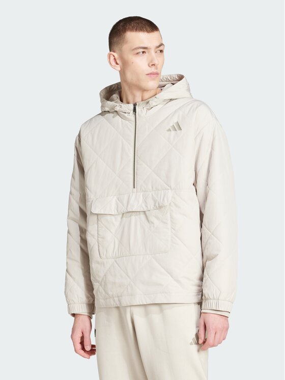adidas adidas Kurtka anorak 144277 Beżowy Loose Fit