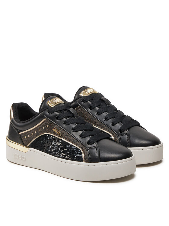 Liu Jo Liu Jo Sneakersy Silvia 97 BA4037 EX238 Čierna