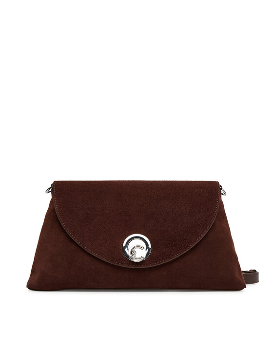 Coccinelle Torebka Toc Coccinellenikla Suede Bim E1 TOC 12 01 01 Brązowy