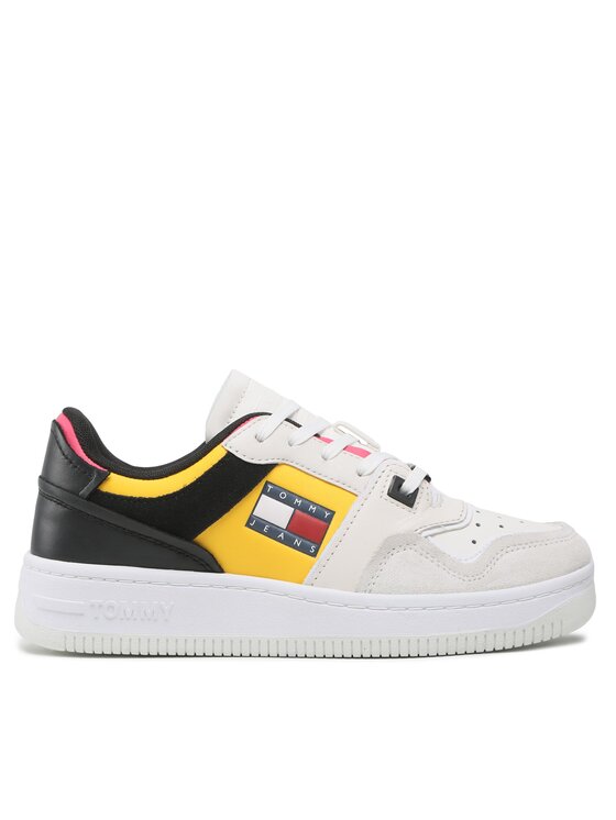 Tommy Jeans Sneakers Bastke Wmn EN0EN02052 Écru