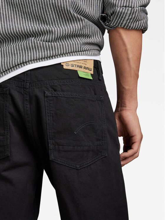 G-Star Raw G-Star Raw Džínové šortky D20776-D304-A810 Černá Regular Fit