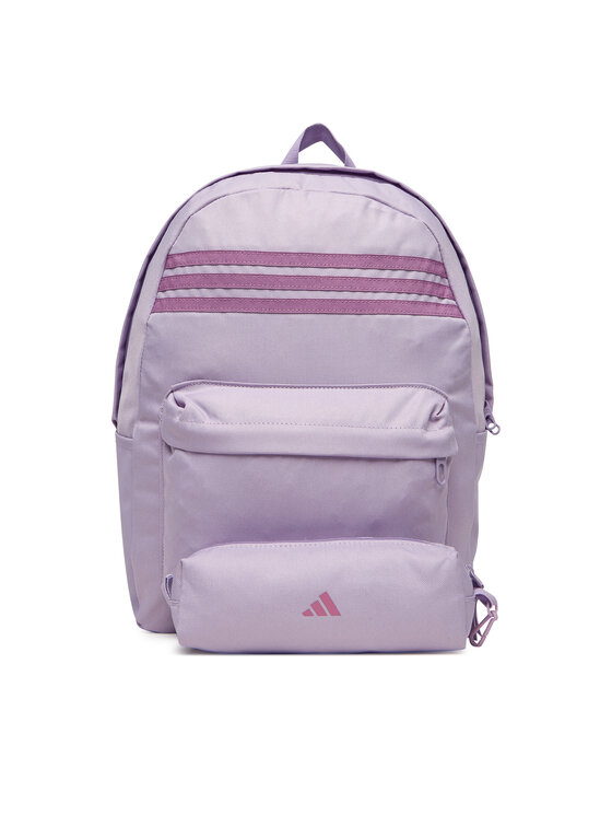 adidas adidas Σακίδιο Classic 3-Stripes Horizontal JZ3322 Μωβ