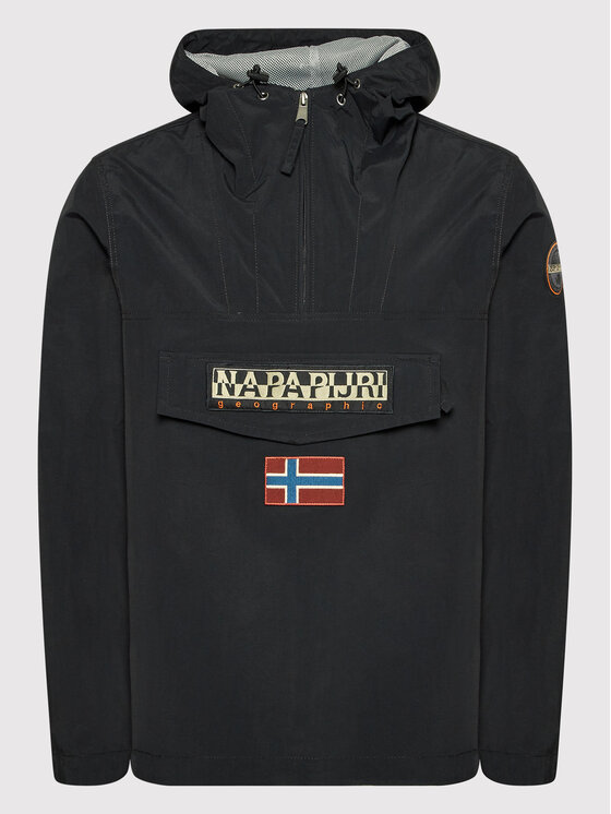 Napapijri Napapijri Μπουφάν anorak Rainforest M Sum 3 NP0A4G7D Μαύρο Regular Fit