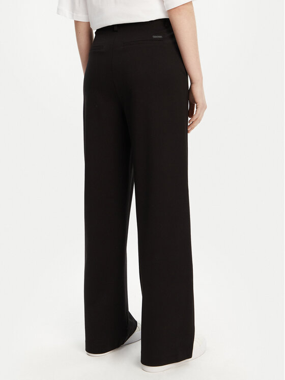 Calvin Klein Jeans Calvin Klein Jeans Панталони тип палацо J20J225334 Черен Wide Leg