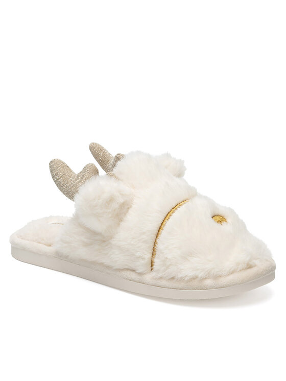 Home & Relax Home & Relax Kapcie BE-C21 Écru