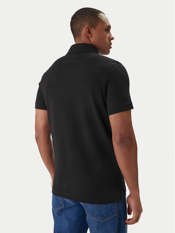 Tommy Hilfiger Tommy Hilfiger Polokošile 1985 MW0MW17770 Černá Regular Fit