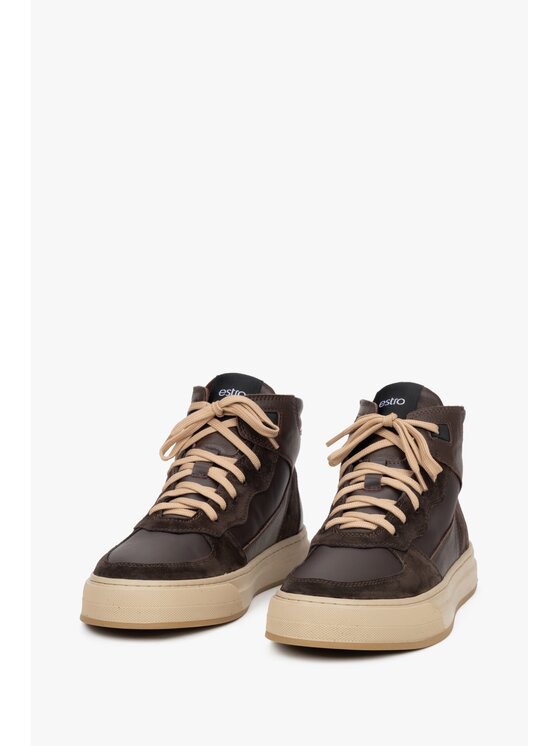 Estro Estro Sneakersy ER00116750 Hnědá