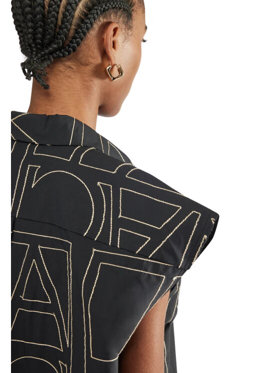 Liviana Conti Liviana Conti Blusa f5sk85 Nero Regular Fit
