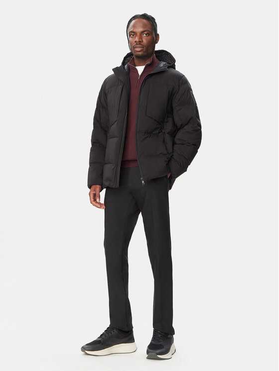 BOSS BOSS Geacă din puf HD2 50565218 Negru Regular Fit