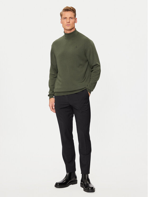 KARL LAGERFELD KARL LAGERFELD Rollkragenpullover 655058 544399 Grün Regular Fit