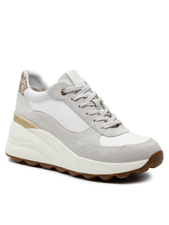 Geox Geox Sneakersy D Spherica Ec13 D45WAA 022FU C1209 Biały