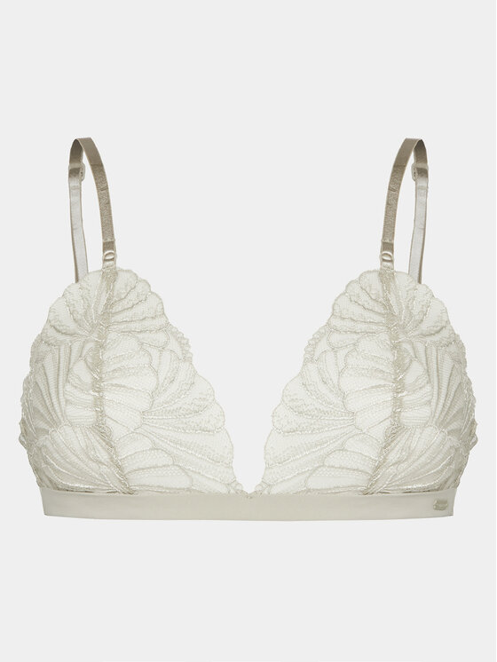 Calvin Klein Underwear Calvin Klein Underwear Bralette krūšturis 000QF7756E Pelēks