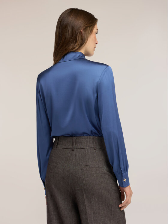 Motivi Motivi Camicia 5001Q001032N024 Blu Regular Fit