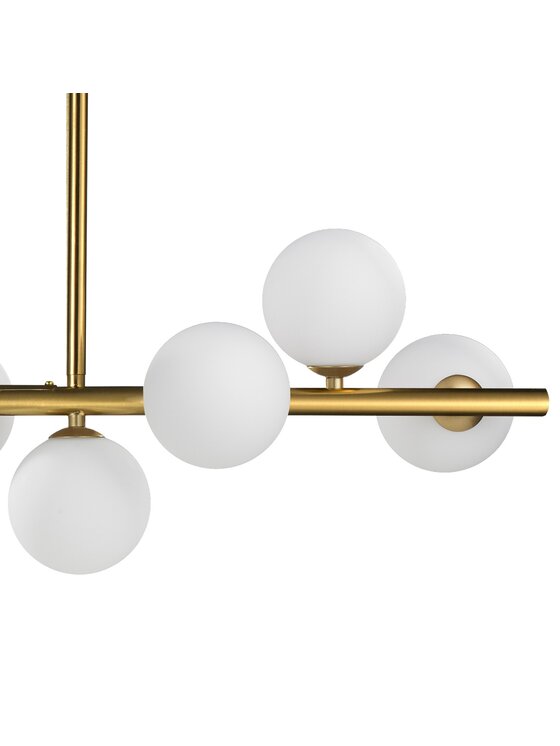 MIAhome MIAhome Lampa wisząca MINI MOON złota 100 cm Złoty