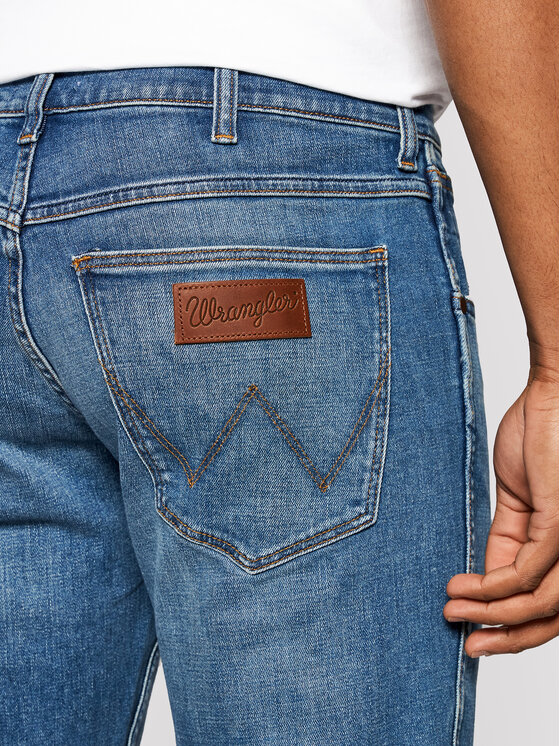 Wrangler Wrangler Džinsi Greensboro W15QQ892R 112127033 Tumši zils Regular Fit