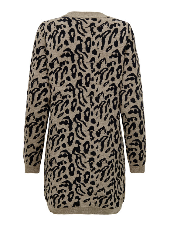 ONLY ONLY Плетена рокля Jenni 15321988 Бежов Regular Fit