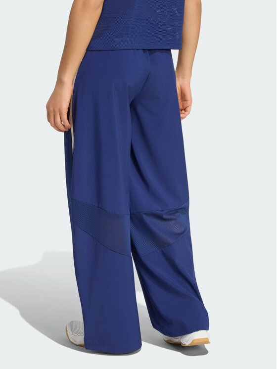 adidas adidas Pantaloni trening Hyperglam Color Block KQ5759 Albastru Loose Fit