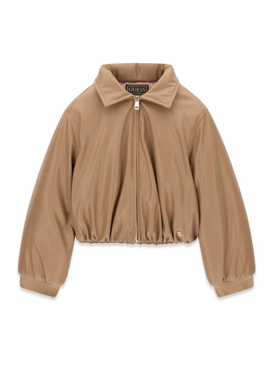 Guess Kids Guess Kids Bunda pro přechodné období 183793 Hnědá Classic Fit