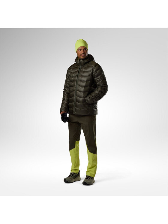 Rossignol Rossignol Kurtka puchowa M Verok Down Hoodie Jacket Zielony Regular Fit