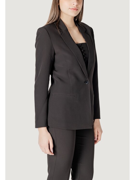 ICHI ICHI Μπουφάν γυναικείο IHLEXI BL6 Μαύρο To Fit