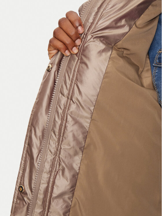 Fracomina Fracomina Talvejope FJ24WC3002O45601 Pruun Regular Fit