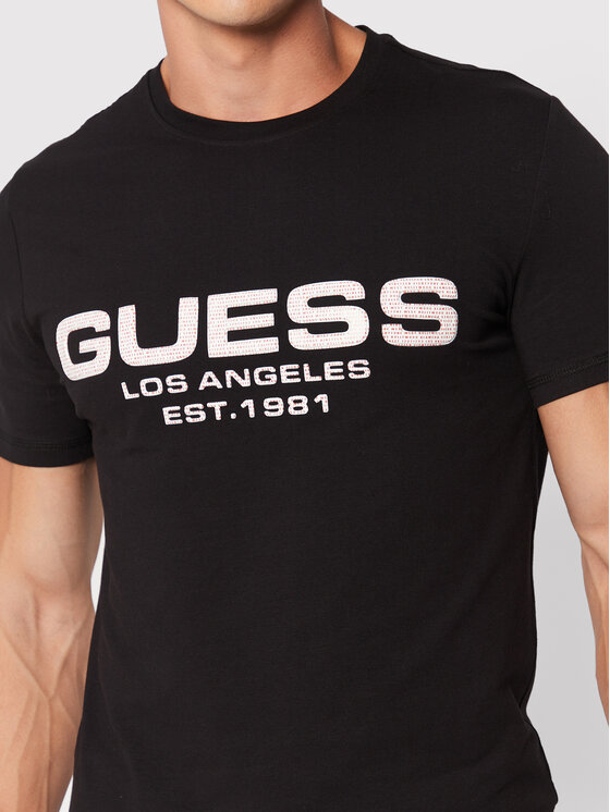 T-shirt M2BI25 J1314 Nero Slim Fit