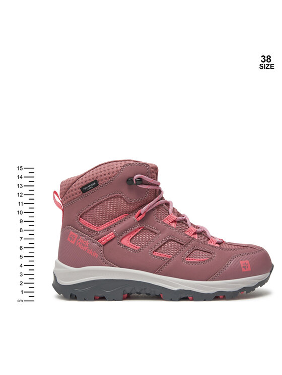 Jack Wolfskin Jack Wolfskin Turistiniai batai VOJO TEXAPORE MID 4042181-2197 S Rožinė