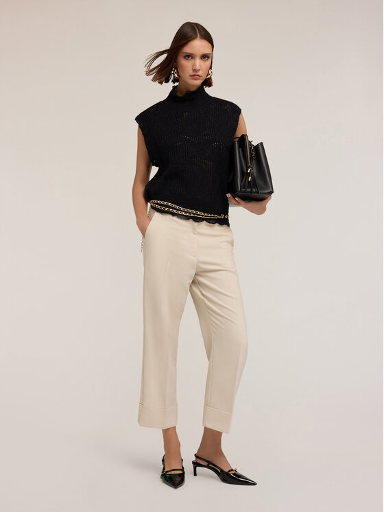 Motivi Motivi Maglione M471W003571N033 Nero Regular Fit